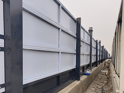 钢结构围挡图片1 钢结构围挡图片1