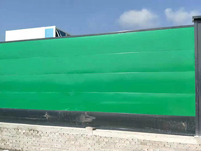 绿色围挡图片2
