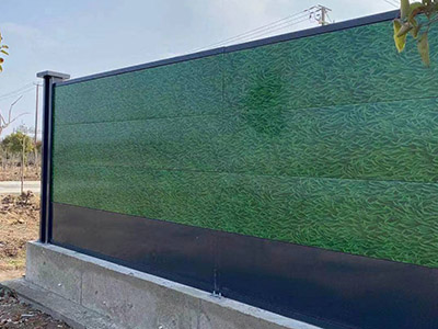 彩钢围挡图片4 彩钢围挡图片4