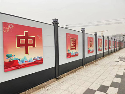 装配式围挡案例图片2 装配式围挡案例图片2